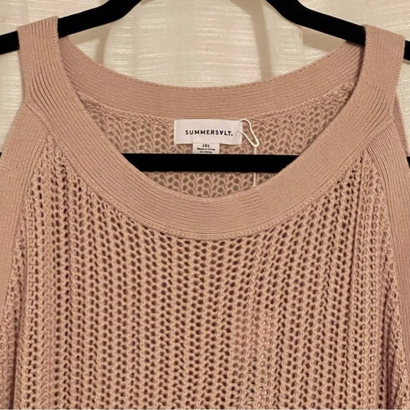 Summersalt Crochet High Neck Dress/Swim Cover Up, Open Knit NEW W TAGS, 2XL - Picture 11 of 14